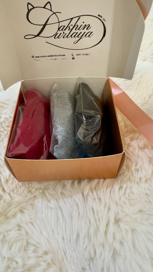 🖤 Оёдолгүй, зөөлөн даавуун 3 ширхэг дотуур өмдний багц