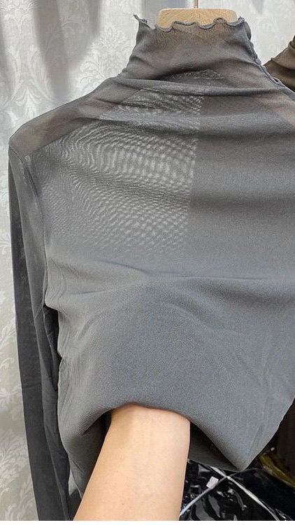 🤎 Sheer Mesh Layering Top / Торон цамц