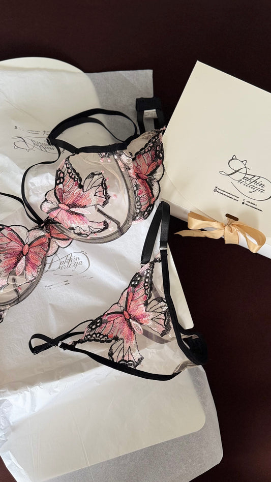 🦋 Эрвээхэй хээтэй 2 хос