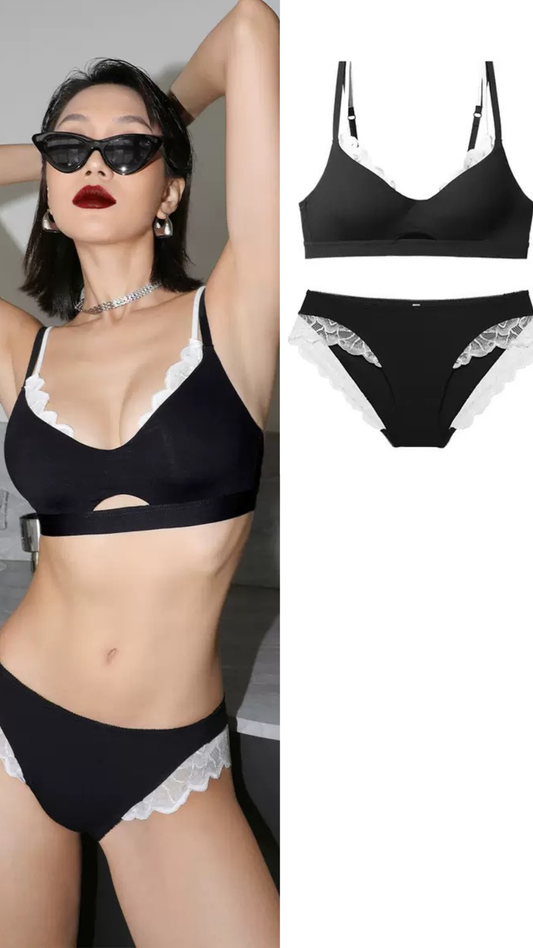 🤍 Хөнгөн хатуулгатай хөхний даруулга бүхий 2 хос