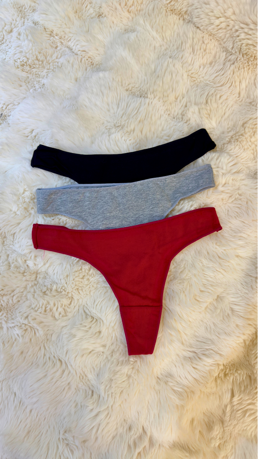 🖤 Оёдолгүй, зөөлөн даавуун 3 ширхэг дотуур өмдний багц