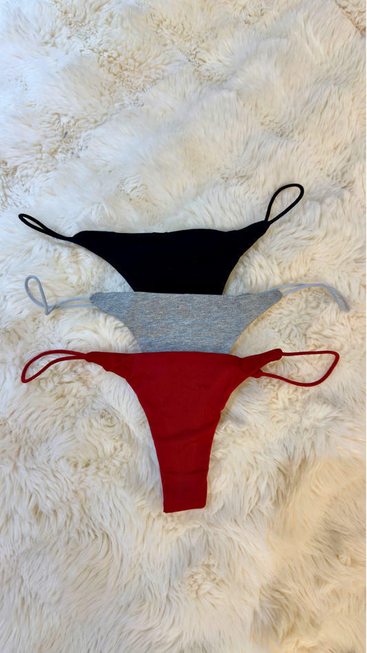 🖤 Ил оёдолгүй МАШ НАМХАН суудалтай стринг 3 ширхэг дотуур өмдний багц