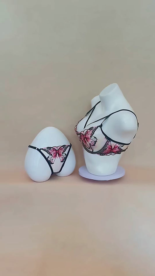 🦋 Эрвээхэй хээтэй 2 хос